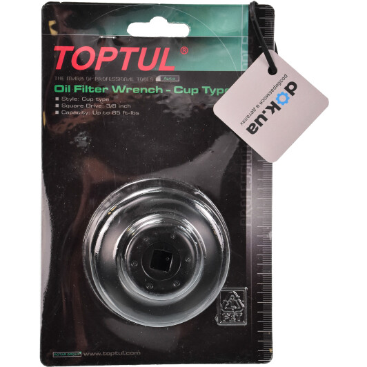 Ключ для зйому масляних фільтрів Toptul JDAH6414 64 мм