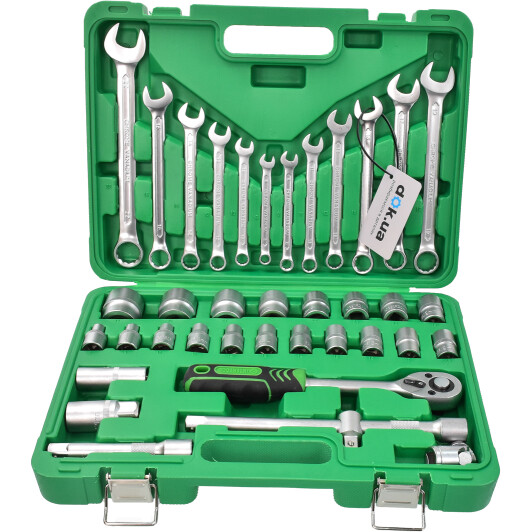 Intertool ET-6038SP набор инструментов 1/2" 38 ед.