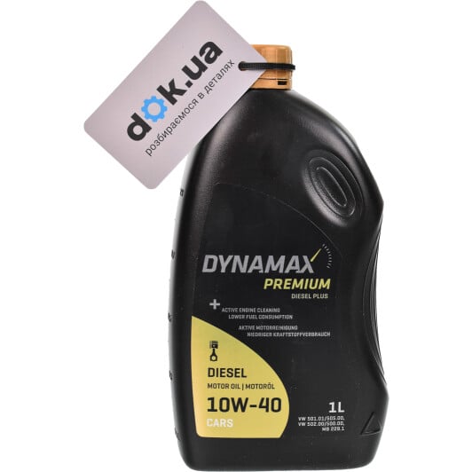Моторна олива Dynamax Premium Diesel Plus 10W-40 1 л на Skoda Roomster