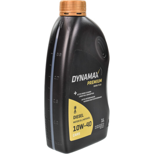 Моторное масло Dynamax Premium Diesel Plus 10W-40 1 л на Volkswagen NEW Beetle