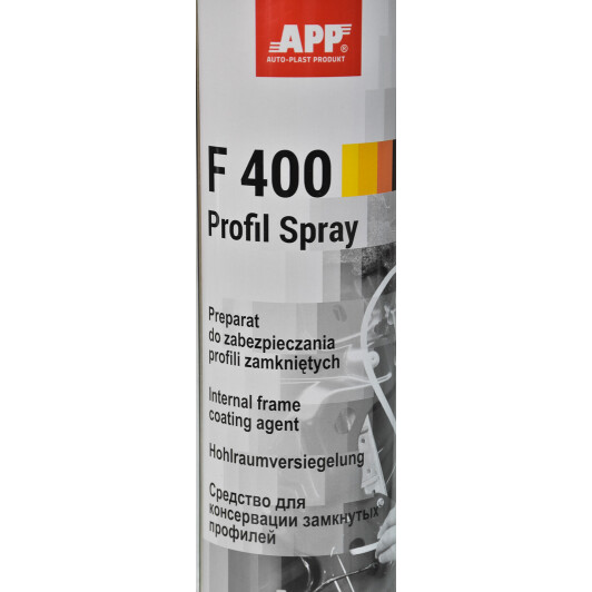 App F400 Profil прозрачный антикор