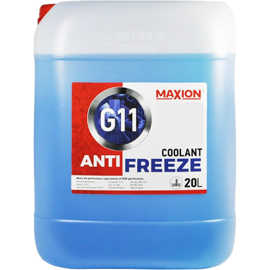 Концентрат антифриза Maxion Anti-Freeze G11 синий 20 л