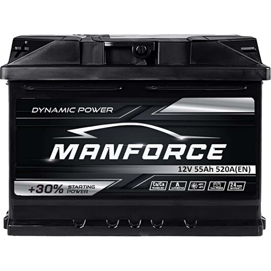 Аккумулятор MANFORСE 6 CT-55-R Dynamic Power MF555200L1