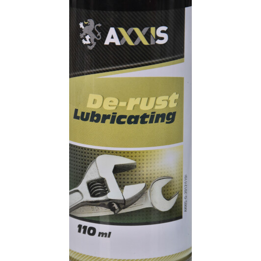 Жидкий ключ Axxis De-rust Lubricating