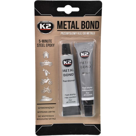 Клей K2 Metal Bond для металла