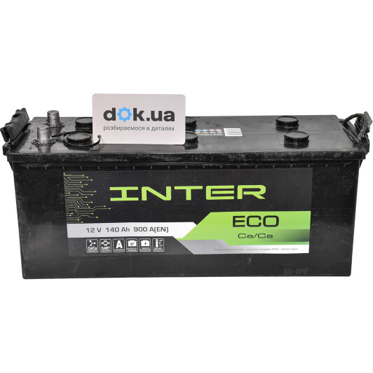 Аккумулятор Inter 6 CT-140-L Eco 4820219073604