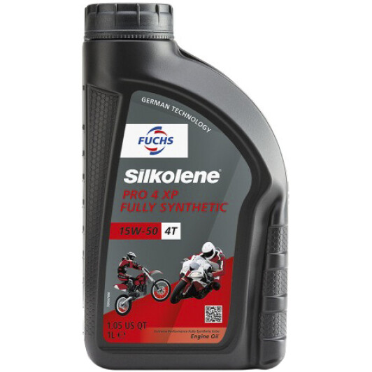 4T Fuchs Silkolene Pro 4 XP 15W-50, 1 л (600986179) моторна олива 4T 1 л