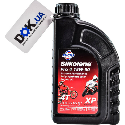 4T Fuchs Silkolene Pro 4 XP 15W-50, 1 л (600986179) моторна олива 4T 1 л