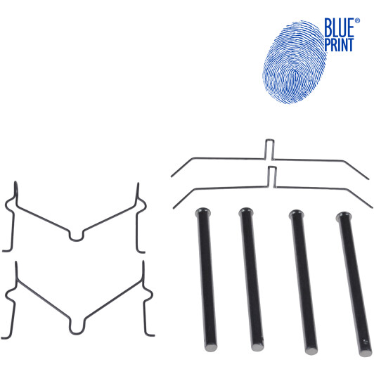Комплектующие дисковых тормозных колодок Blue Print ADT348611