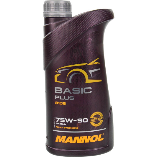 Mannol Basic Plus GL-4+ 75W-90 (1 л) трансмиссионное масло 1 л