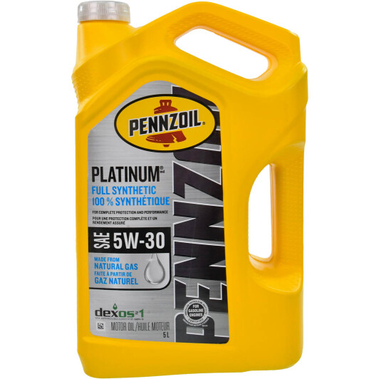 Масло Pennzoil Platinum 5W-30 5 л на Isuzu Rodeo