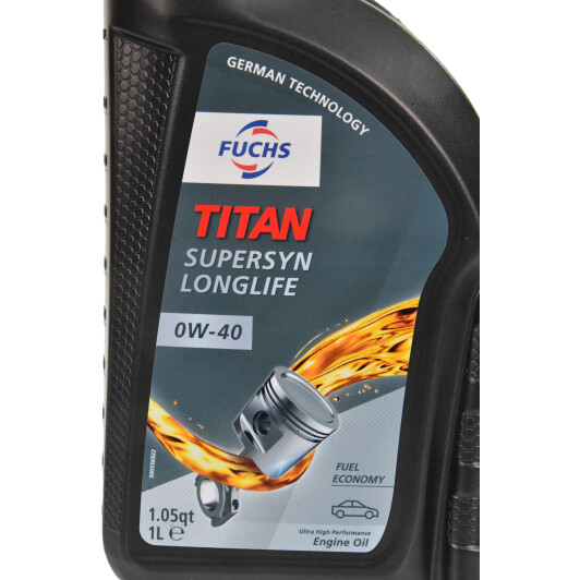 Масло Fuchs Titan Supersyn Long Life 0W-40 1 л на Mitsubishi Pajero