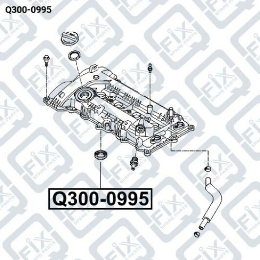 Прокладка свічкового колодязя Q-Fix q3000995