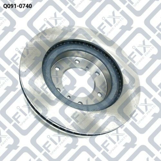 Q0910740 Q-Fix Тормозной диск для Mitsubishi Pajero