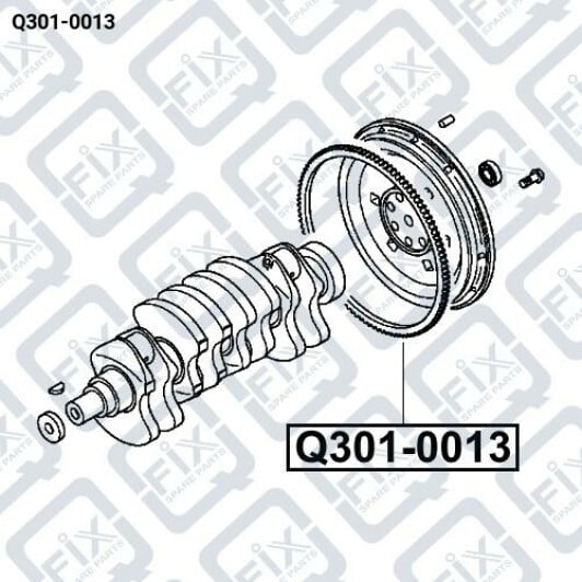 Вінець маховика Q-Fix q3010013