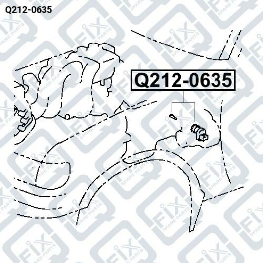 Датчик скорости Q-Fix q2120635