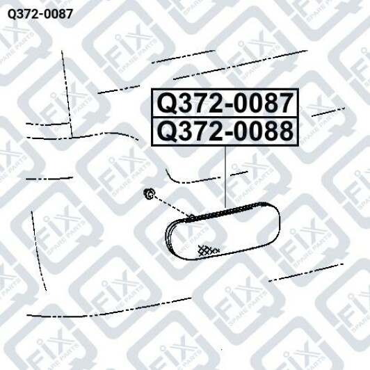 Світловідбивач Q-Fix q3720087