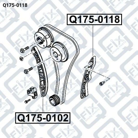 Успокоитель цепи Q-Fix q1750118