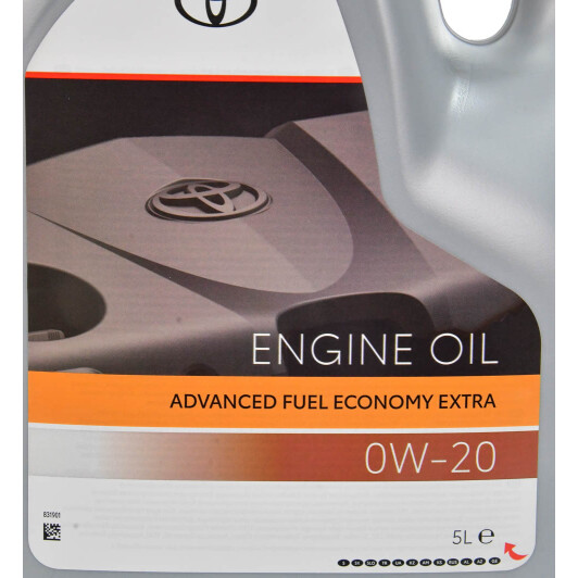 Олива Toyota Advanced FueI Economy Extra 0W-20 5 л на Porsche Cayenne
