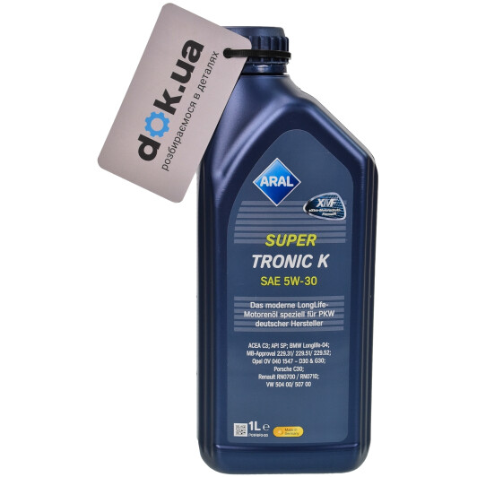 Масло Aral SuperTronic K 5W-30 1 л на Mercedes A-Class