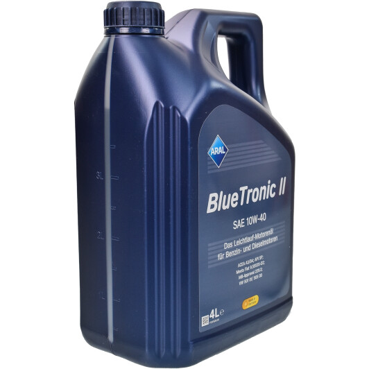 Масло Aral BlueTronic II 10W-40 4 л на Porsche Cayenne