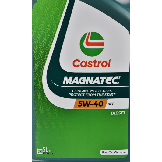 Масло Castrol Magnatec Diesel DPF 5W-40 5 л на Isuzu Rodeo