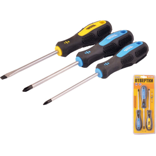 Набор отверток MasterTool 401504 3 шт.