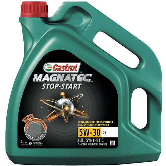 Моторное масло Castrol Magnatec Stop-start C3 EU-Label 5W-30 4 л на Fiat Idea