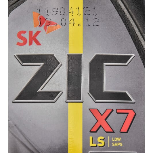 Моторна олива ZIC X7 LS 10W-40 1 л на Seat Terra