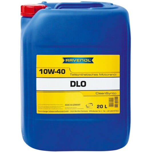 Моторное масло Ravenol DLO 10W-40 20 л на Daewoo Prince