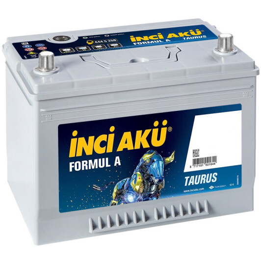 Акумулятор Inci Aku 6 CT-72-L Formul A Taurus (Asia) D26072060117