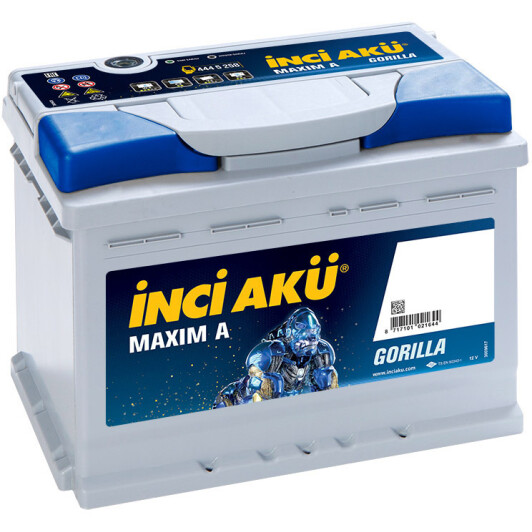 Акумулятор Inci Aku 6 CT-65-R Maxim A Gorilla L2065064013