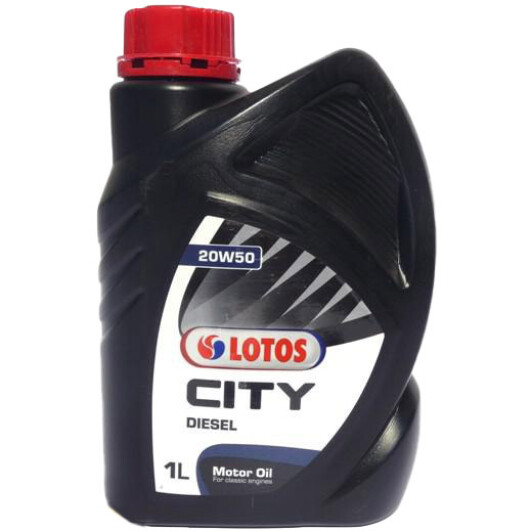 Моторное масло LOTOS City Diesel 20W-50 1 л на Opel Vivaro