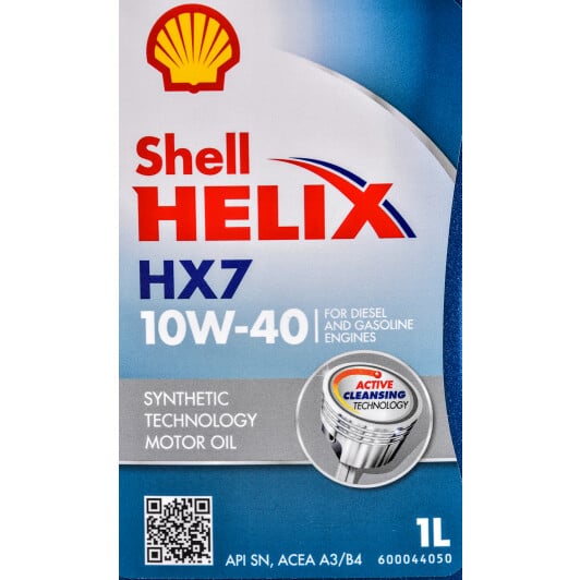 Моторное масло Shell Helix HX7 10W-40 1 л на Volvo XC60