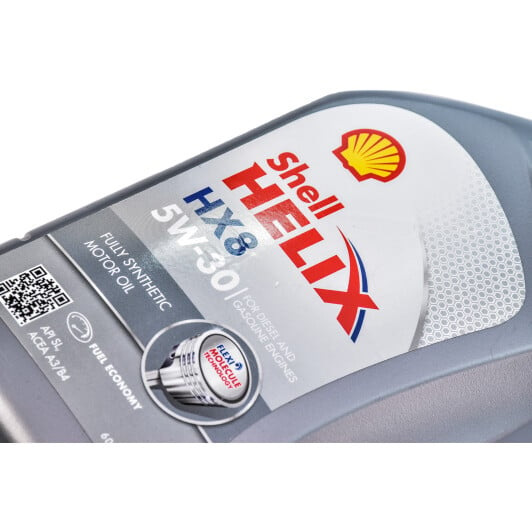 Моторна олива Shell Helix HX8 5W-30 для Hyundai H350 1 л на Hyundai H350