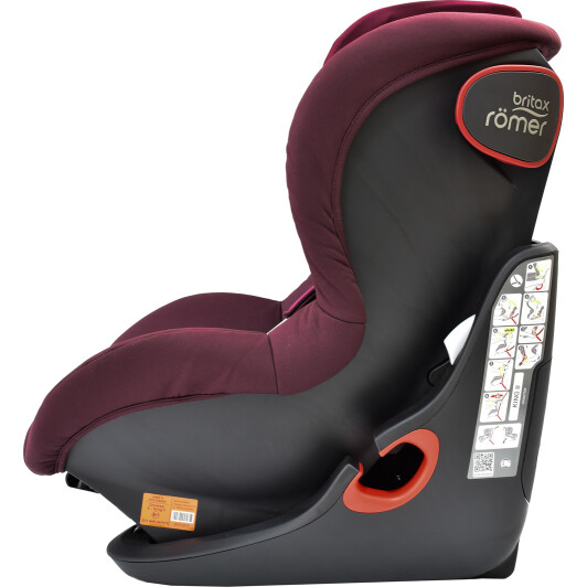 Автокресло Britax-Romer King II Black Series Burgundy Red Burgundy Red