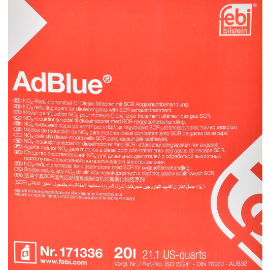 Adblue Febi (20 л) 20 л