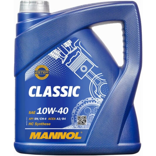 Моторное масло Mannol Classic 10W-40 3 л на Nissan Juke