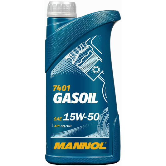Моторна олива Mannol Gasoil 15W-50 1 л на Chery Elara (A5)
