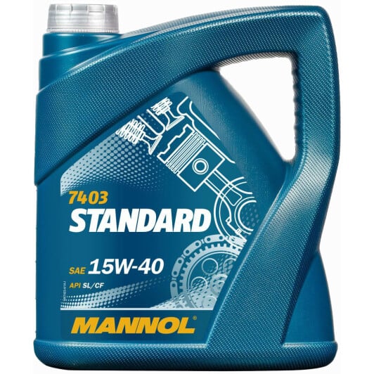 Моторна олива Mannol Standard 15W-40 4 л на Mazda RX-7