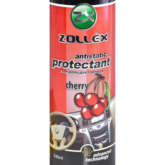 Поліроль для салону Zollex Protectant вишня 240 мл (MLCH25)