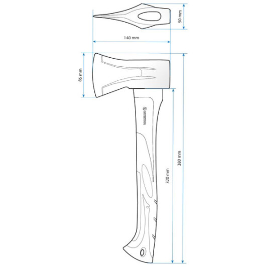 Колун Intertool HT-0274