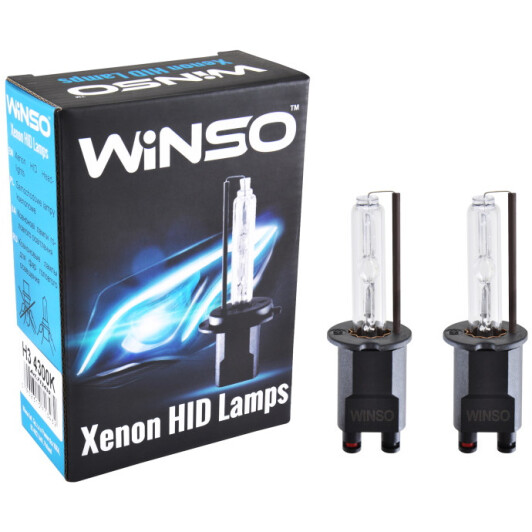 Автолампа Winso H3 PK22s 35 W прозрачная 713430