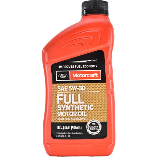Моторное масло Ford Motorcraft Full Synthetic 5W-30 0,95 л на Volvo S70