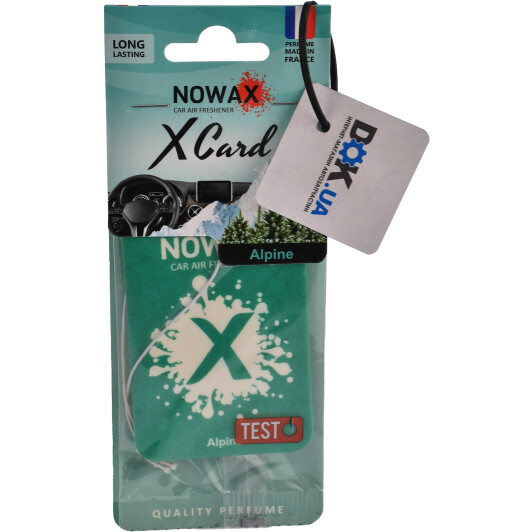 Ароматизатор Nowax X Card Alpine