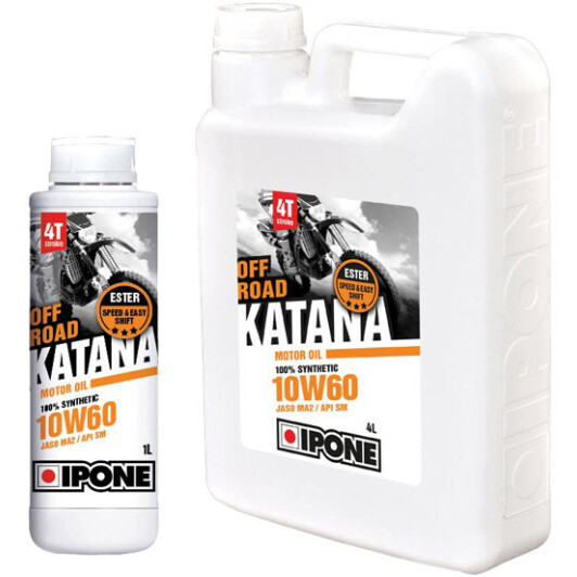 4T Ipone Off Road Katana 10W-60, 5 л (800021) моторна олива 4T 5 л