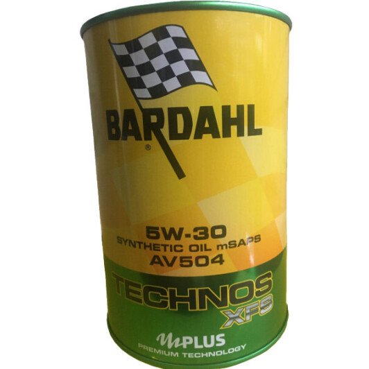 Моторна олива Bardahl Technos XFS AV504 C60 5W-30 1 л на Dodge Challenger