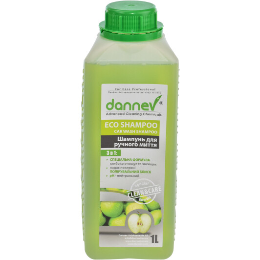 Автошампунь-полироль концентрат Dannev Eco Shampoo