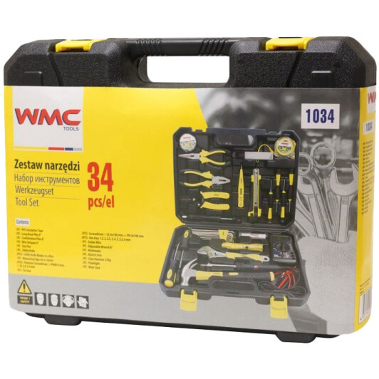 WMC Tools 1034 набор инструментов 34 ед.