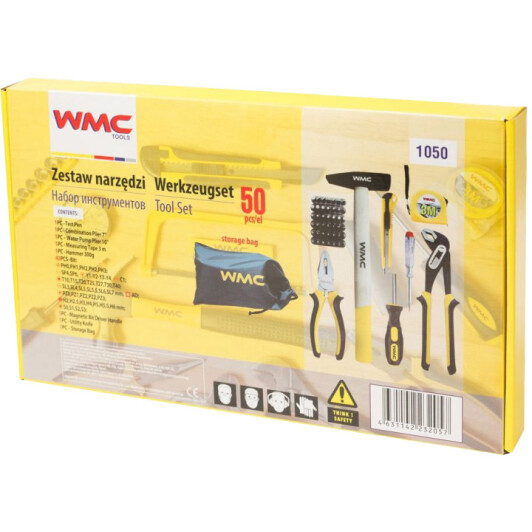 WMC Tools 1050 набір шарнірно-губцевого інструменту 50 од.